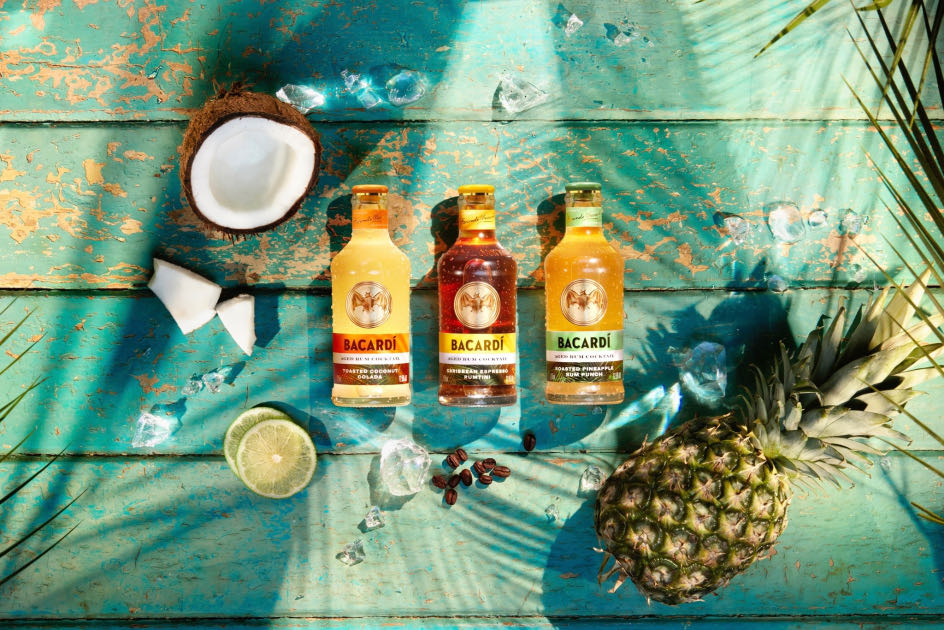 Bacardi Roasted Pineapple Rum Punch - Bacardi & CO LTD (200 mL) alcohol collectible [Barcode 7610113018385] - Main Image 4