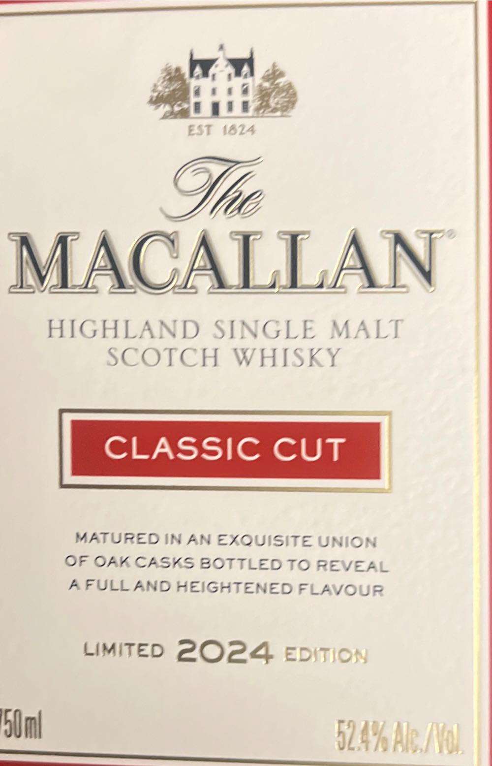 The Macallan Classic Cut Limited Edition Single Malt - Macallan Distillery (750 mL) alcohol collectible [Barcode 812066024865] - Main Image 2