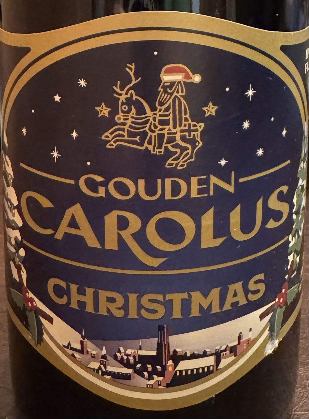 Gouden Carolus Christmas - Brouwerij Het Anker (750 mL) alcohol collectible [Barcode 850031441101] - Main Image 2