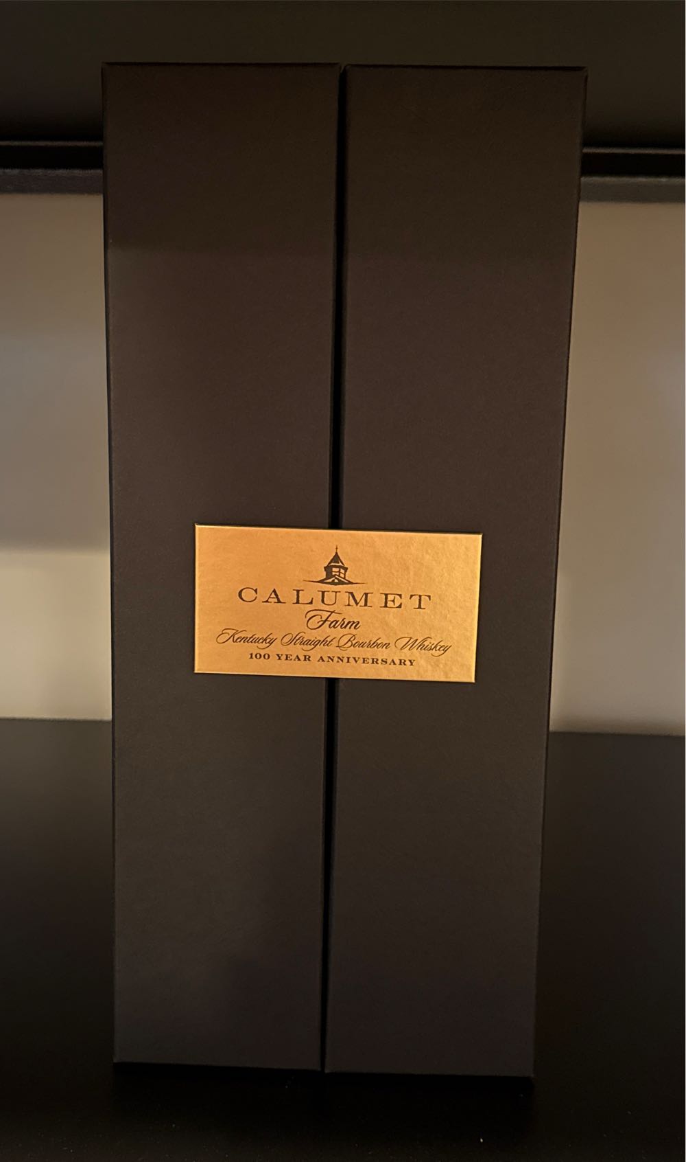 Calumet Farm 18 Year Old Bourbon Decanter Trophy 100 Year Anniversary - Calumet Farms (750 mL) alcohol collectible [Barcode 812459016040] - Main Image 3