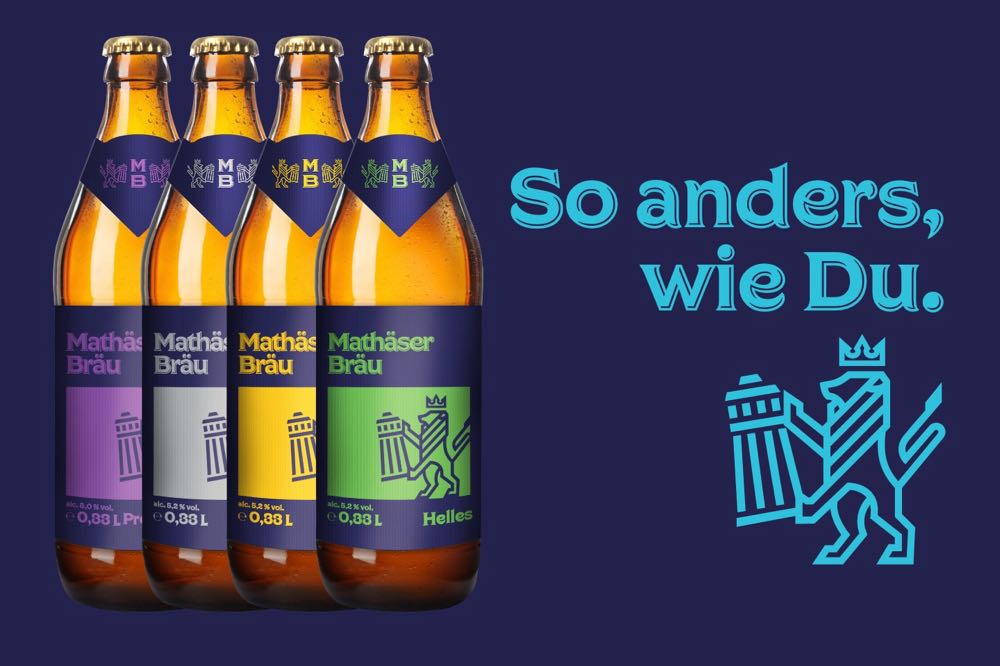 Mathäser Bräu Weißbier - MetaBrewSociety, Naila (500 mL) alcohol collectible - Main Image 3