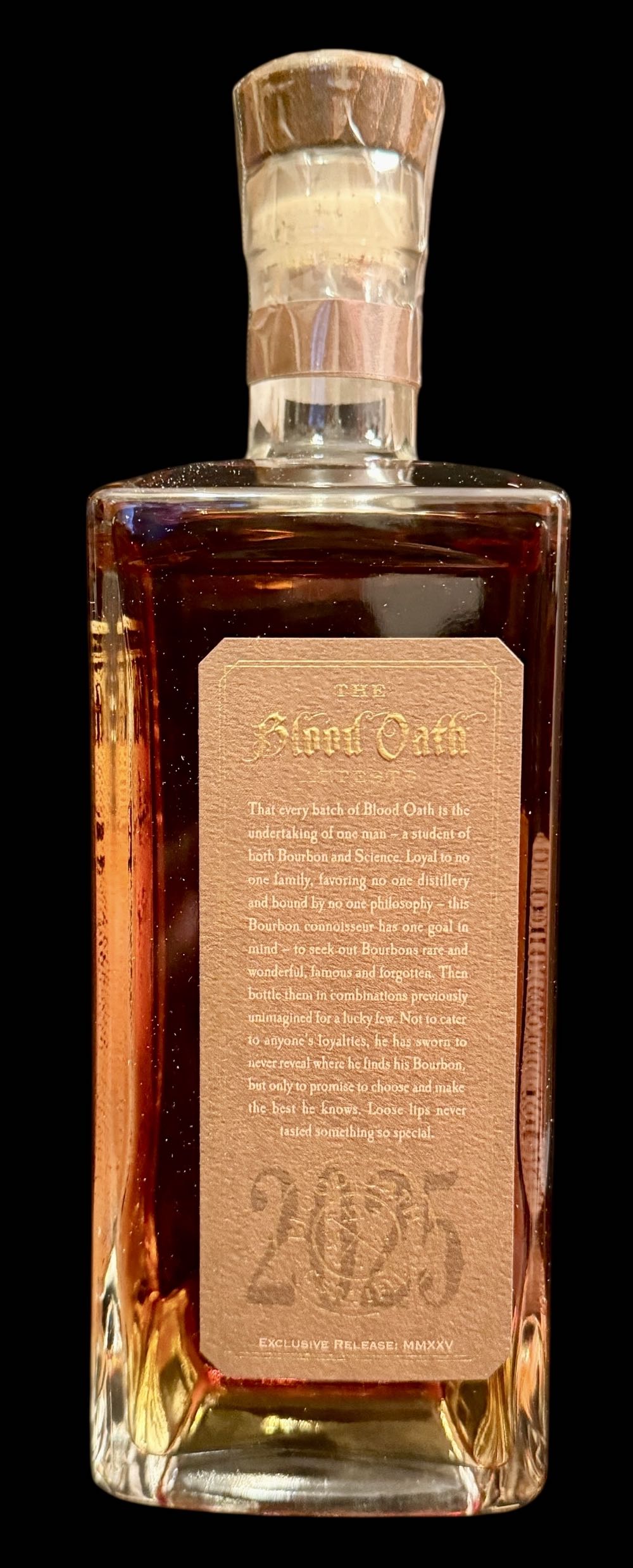 Blood Oath Pact No. 11 - Lux Row Distillers (750 mL) alcohol collectible [Barcode 088352143132] - Main Image 4