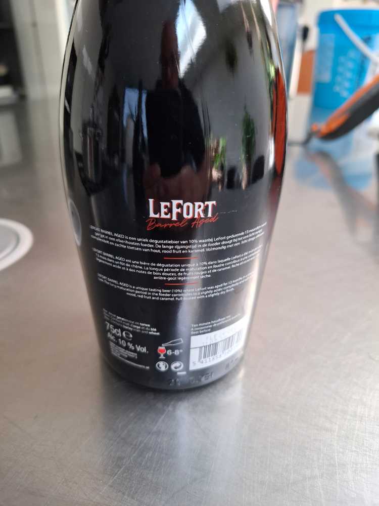 2029 Lefort Barrel Aged 2025 - Omer Vander Ghinste (750 mL) alcohol collectible [Barcode 5411858100340] - Main Image 2