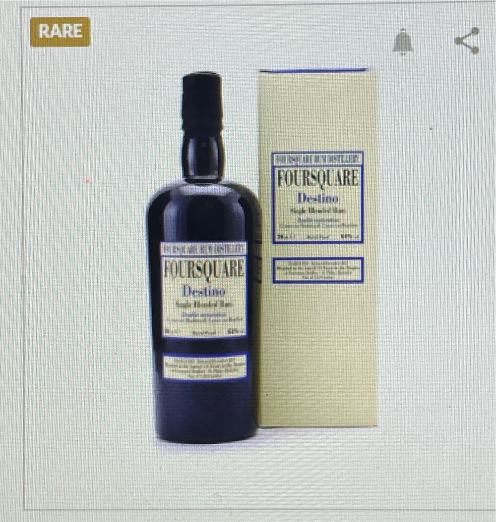 Foursquare Destino  alcohol collectible - Main Image 2