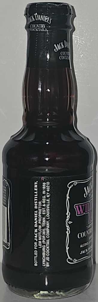 Wildberry Jack - JD Cocktail Company (200 mL) alcohol collectible [Barcode 082184755167] - Main Image 3