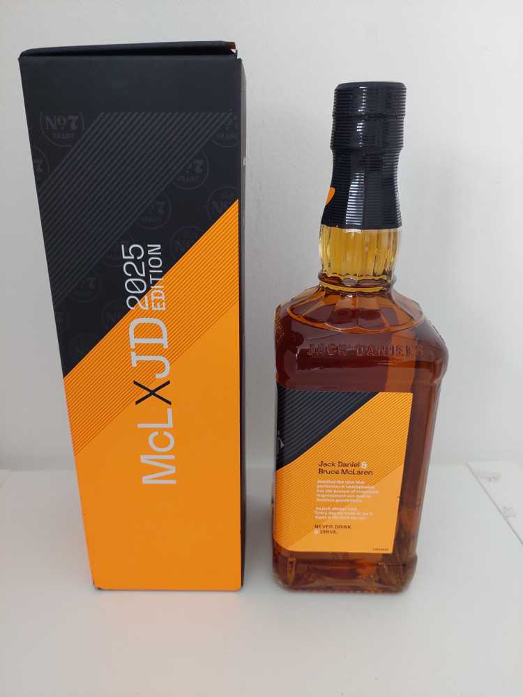 Jack Daniels Mclaren 2025  (700 mL) alcohol collectible - Main Image 2