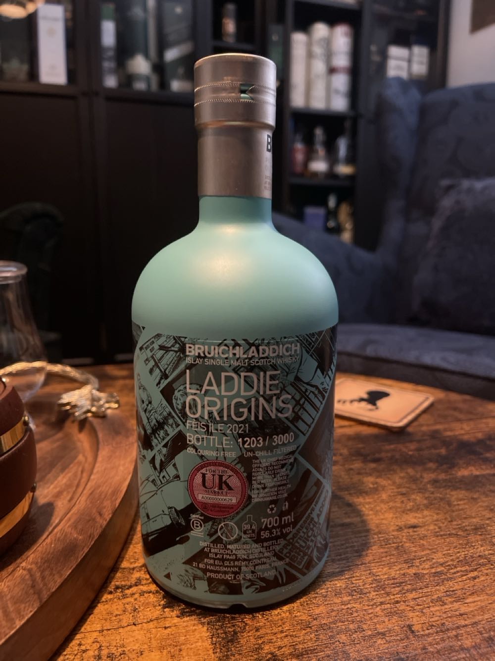 The Laddie Origins - FEIS ISL 2021 Release - The Bruichladdich Distillery (700 mL) alcohol collectible - Main Image 2
