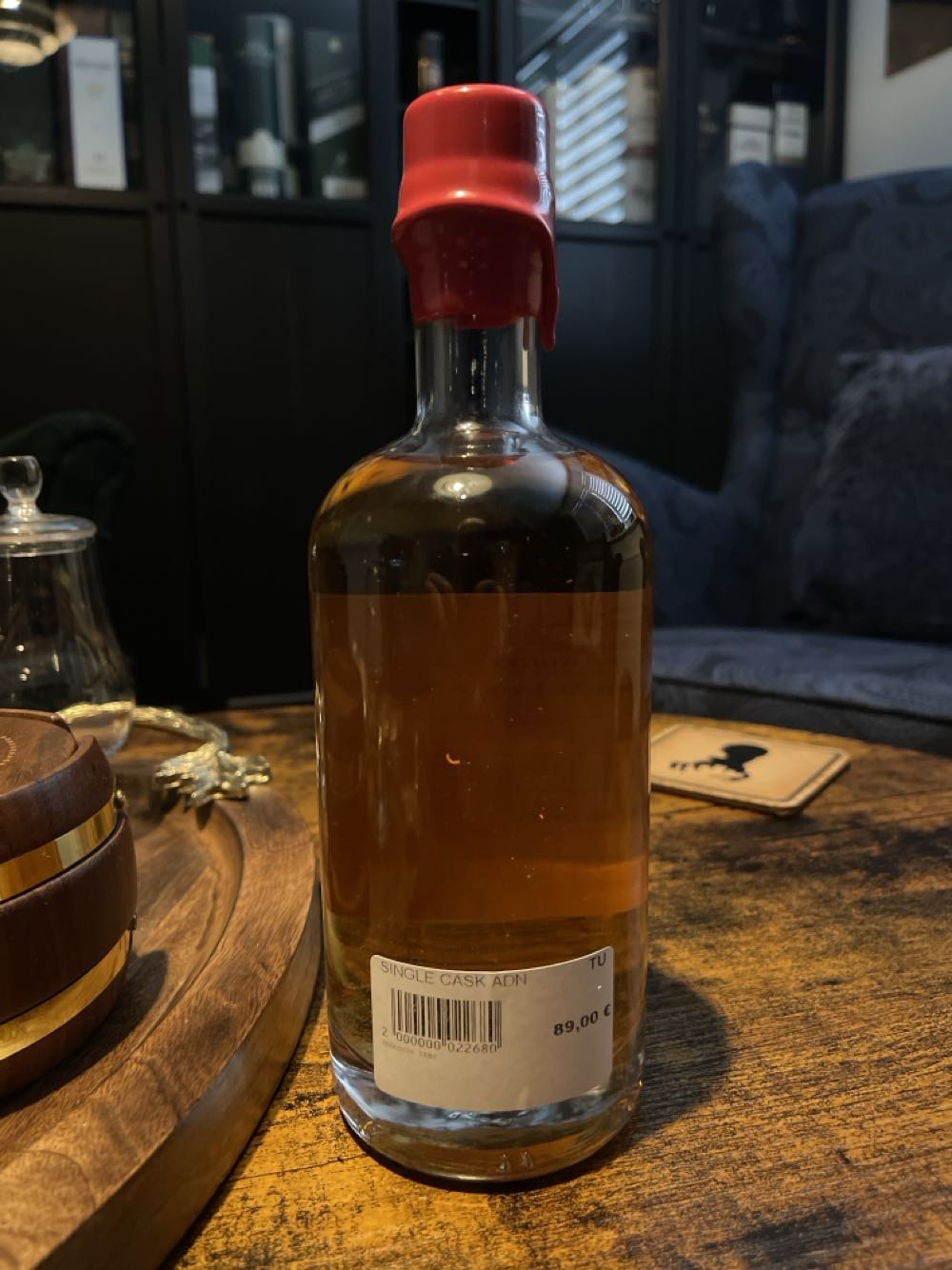 The Bruges Single Cask For Au Diamant Noir - The Bruges Whisky Company (500 mL) alcohol collectible - Main Image 2