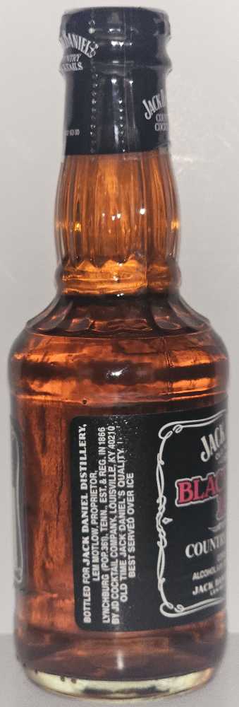 Blackberry Jack - JD Cocktail Company (200 mL) alcohol collectible [Barcode 082184008003] - Main Image 2
