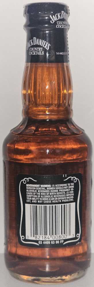 Blackberry Jack - JD Cocktail Company (200 mL) alcohol collectible [Barcode 082184008003] - Main Image 3