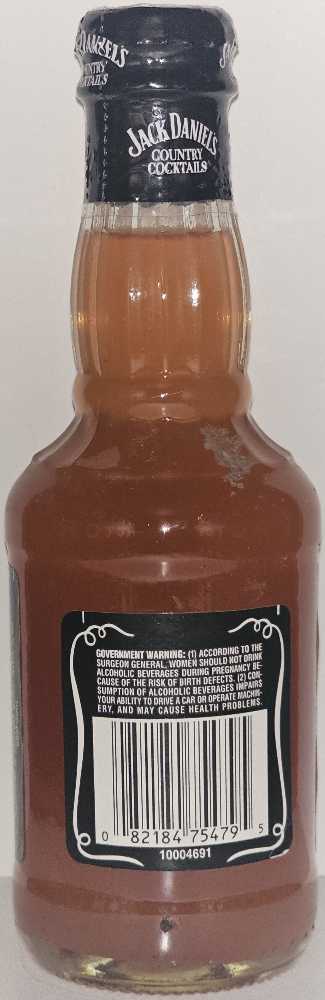 Downhome Punch - Jack Daniel’s Beverage Co. (6.6 FL OZ) alcohol collectible [Barcode 082184754795] - Main Image 3