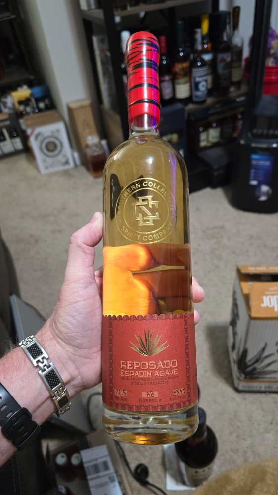 Southern Collective Espadin Still Strength Reposado Agave Spirit - Various Distillers (750 mL) alcohol collectible [Barcode 850044490479] - Main Image 4