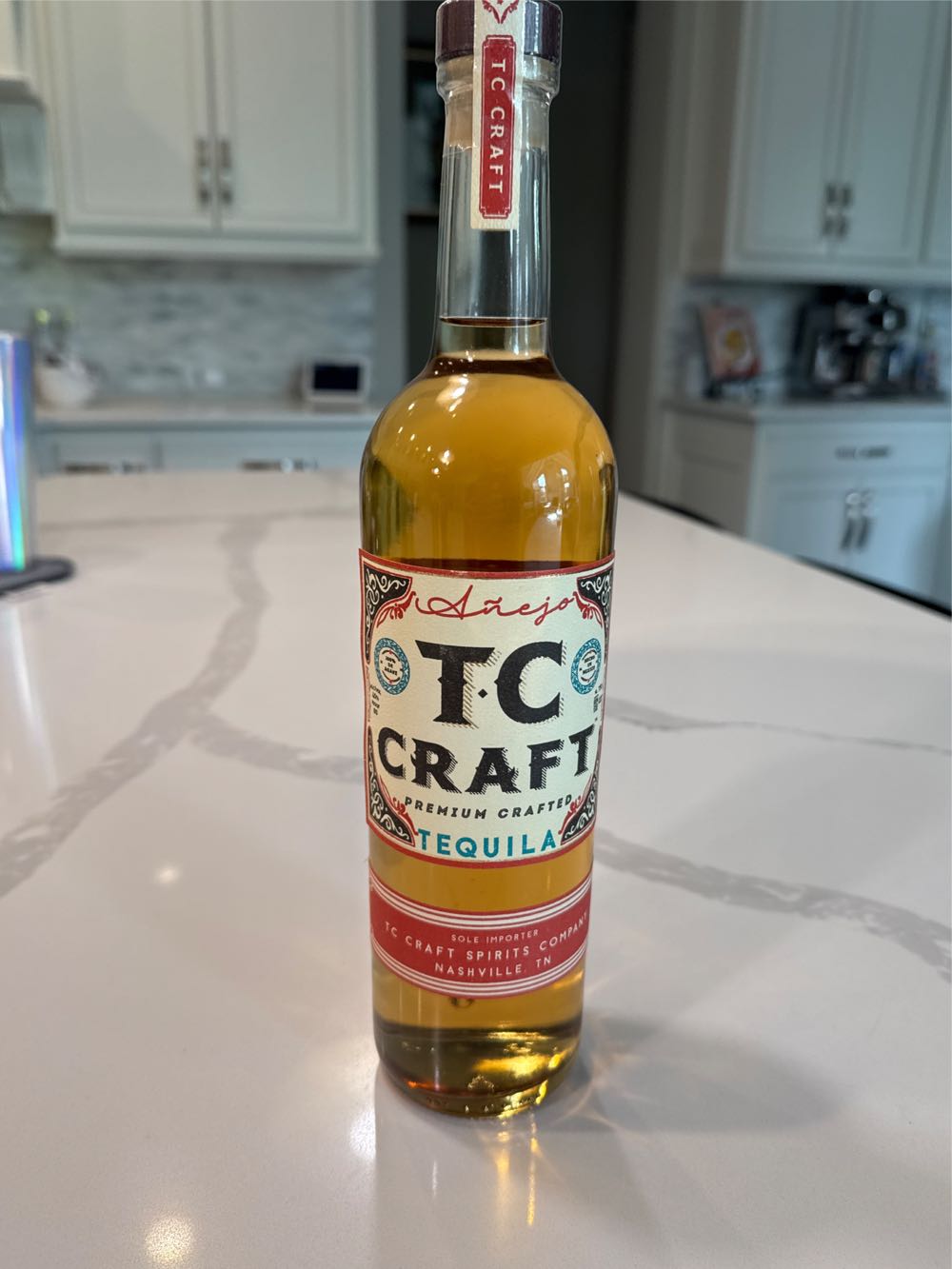 TC Craft Anejo  (750 mL) alcohol collectible [Barcode 866888000224] - Main Image 2
