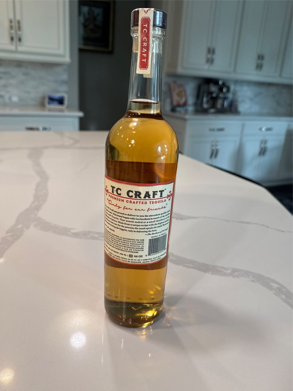 TC Craft Anejo  (750 mL) alcohol collectible [Barcode 866888000224] - Main Image 3