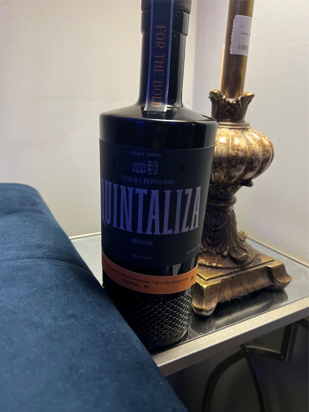 Quintaliza - Reposado - NOM 1522 (750 mL) alcohol collectible [Barcode 860009482708] - Main Image 2