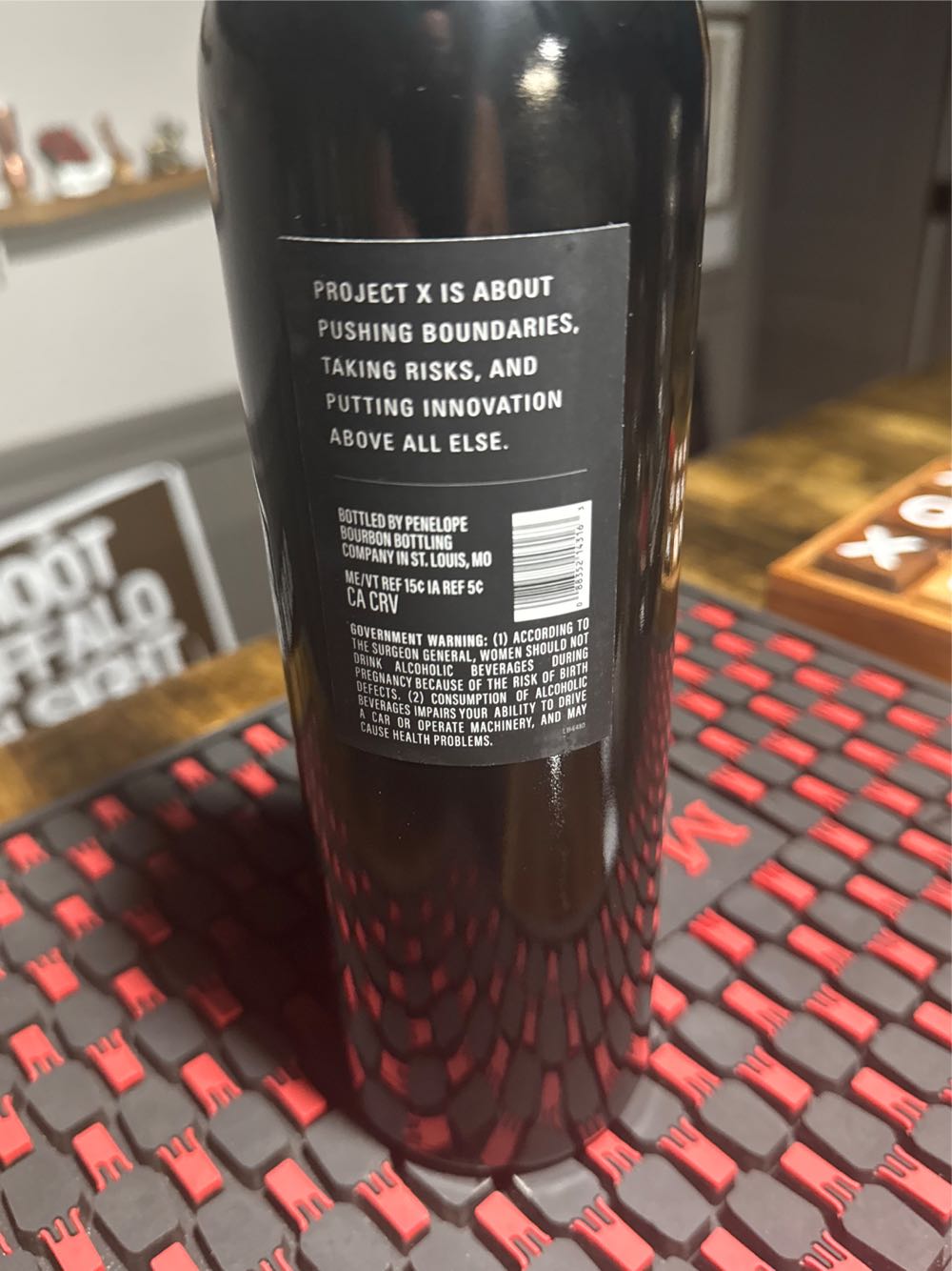 Penelope Project X PX Sherry Finish - Penelope Bourbon Bottling Company (750 mL) alcohol collectible [Barcode 088352143163] - Main Image 2