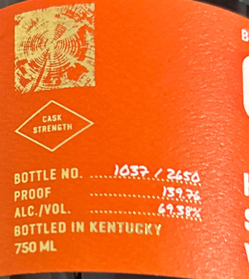 Rare Character Limited Release Batch 4 - Rare Character Whiskey Co (750 mL) alcohol collectible [Barcode 810137434582] - Main Image 3