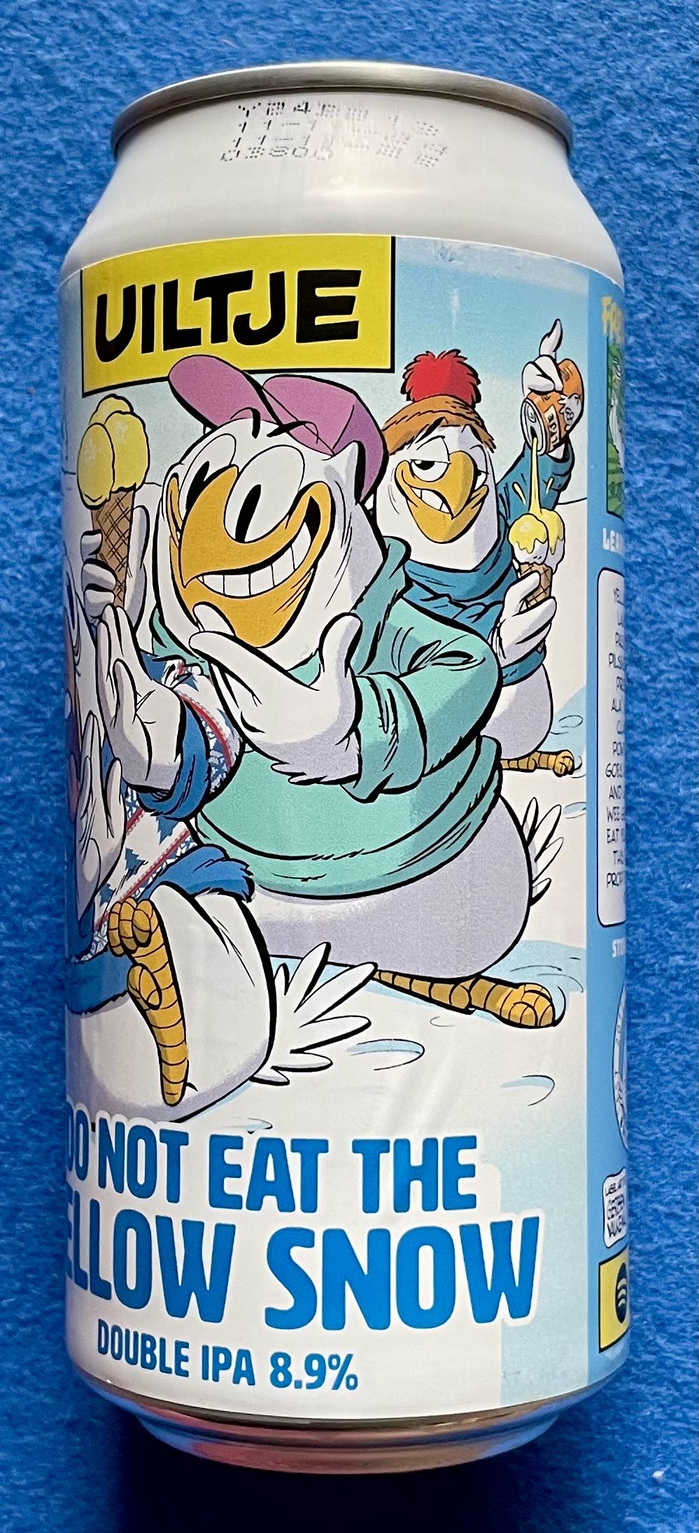 Do Not Eat The Yellow Snow - Uiltje Brewing Company (440 mL) alcohol collectible [Barcode 8721055140610] - Main Image 2