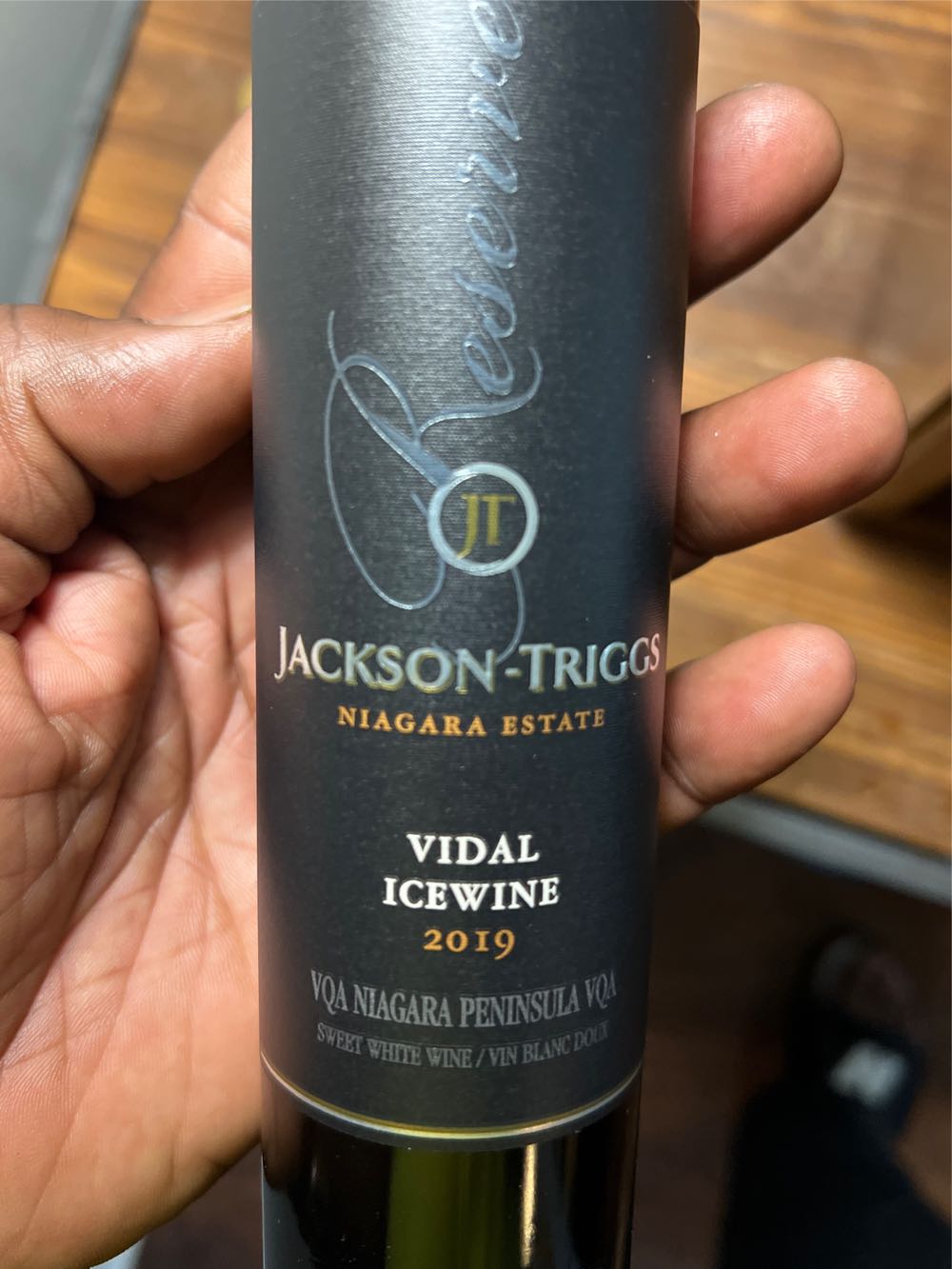 Jackson Triggs Vidal Ice Wine Niagara Peninsula 187ml - Maisons Marques &  Domaines Inc (187 mL) alcohol collectible [Barcode 063657008751] - Main Image 3