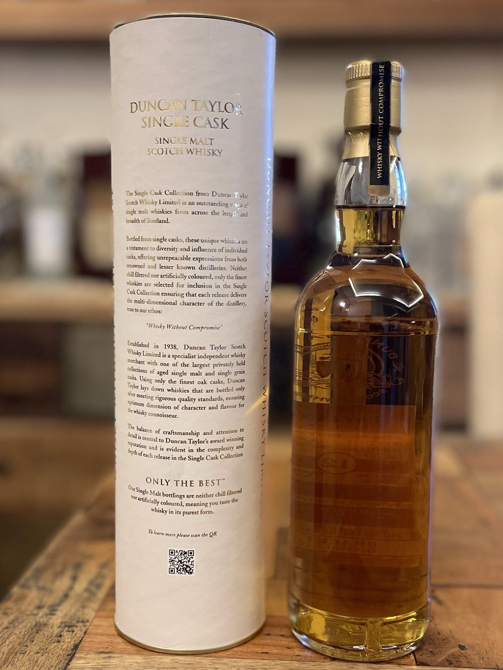 ROYAL BRACKLA 12y Duncan Taylor Single Malt Scotch Whisky - Brackla Distillery (700 mL) alcohol collectible [Barcode 5056510010706] - Main Image 2