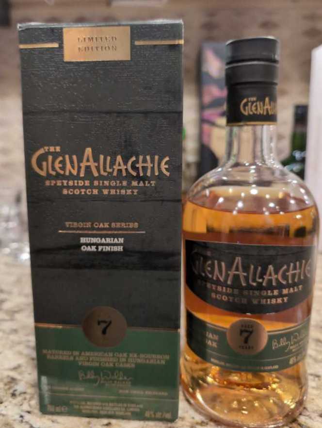 The Glenallachie 7yo Hungarian Oak Finish 7 Year Old Hungarian Virgin Oak 48% 07l Scotch - Glenallachie Distillery (700 mL) alcohol collectible [Barcode 5060568326191] - Main Image 2