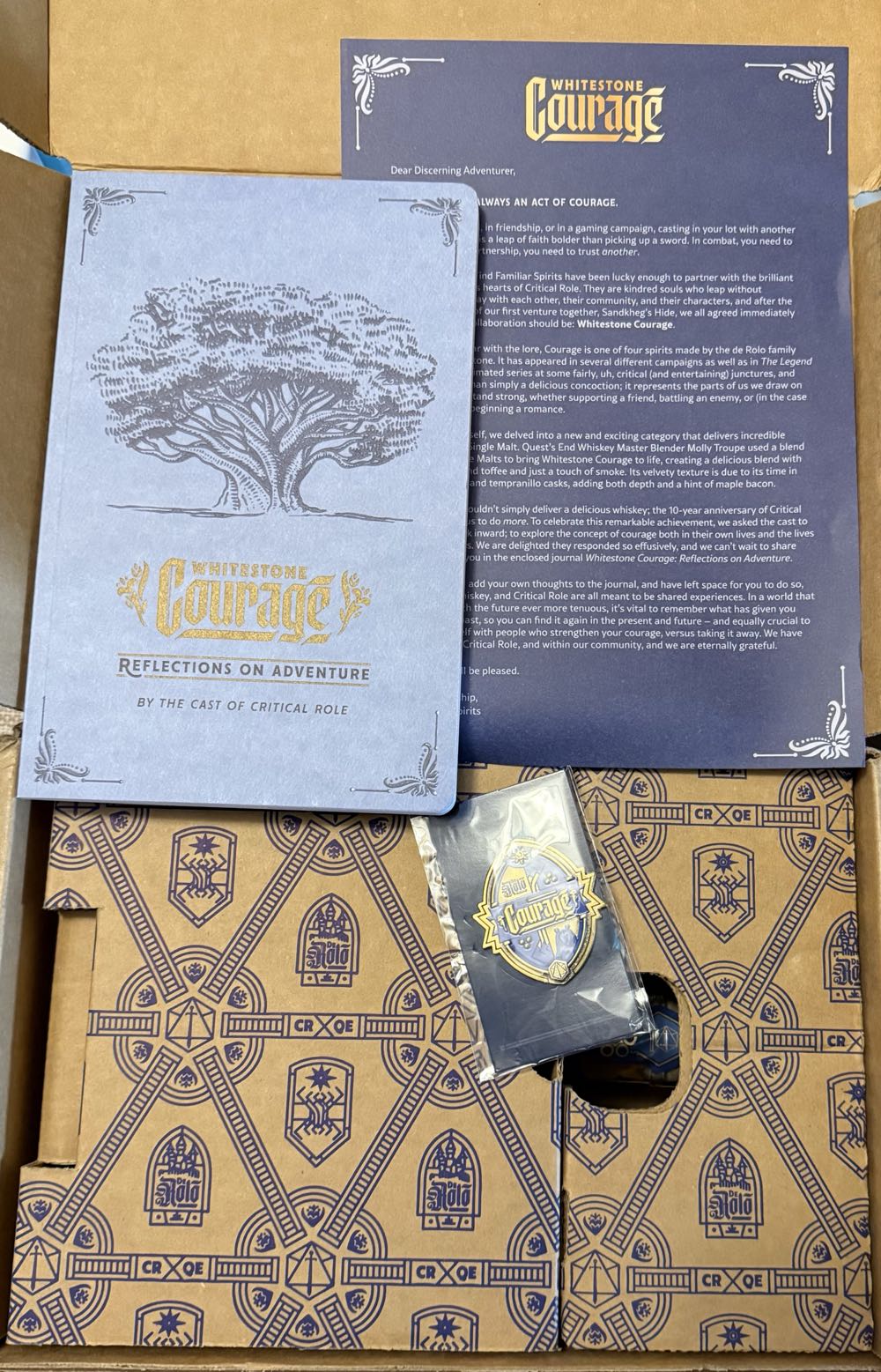 Whitestone  Courage - Quests End (750 mL) alcohol collectible - Main Image 3