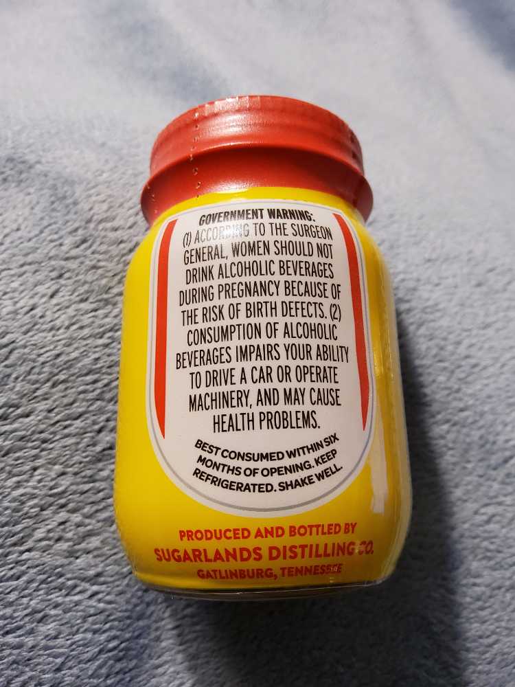 Tiny Bottle - Sugarlands Sipping Cream Eggo Brunch In Jar - Sugarlands Distilling Company (50 mL) alcohol collectible [Barcode 811559021541] - Main Image 2