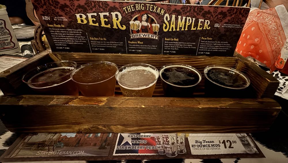 Big Texan Whiskey Barrel Stout - The Big Texan Brewery, Amarillo alcohol collectible - Main Image 3