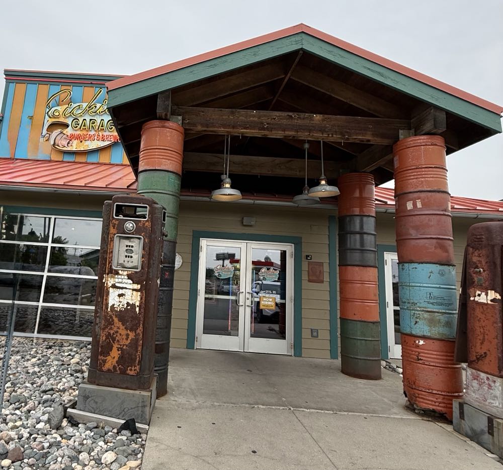 Sickies Garage House Amber - Sickies Garage Burgers & Brews, Fargo alcohol collectible - Main Image 2