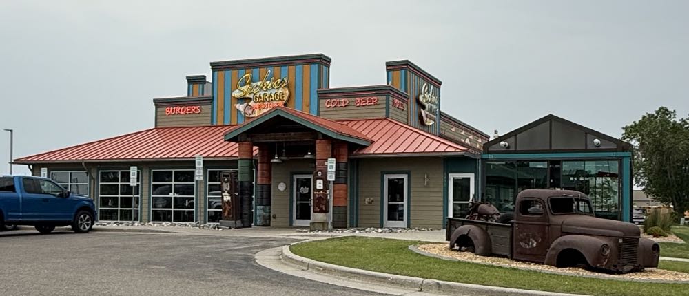 Sickies Garage Big Wrench Wheat - Sickies Garage Burgers & Brews, Fargo alcohol collectible - Main Image 2