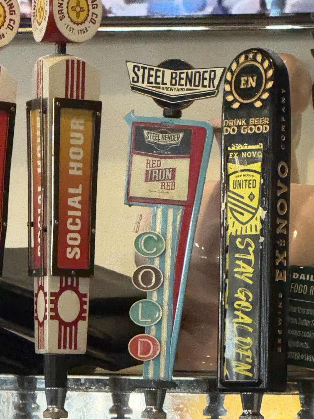 Steel Bender Red Iron Red - Steel Bender Brewyard, Albuquerque alcohol collectible - Main Image 4