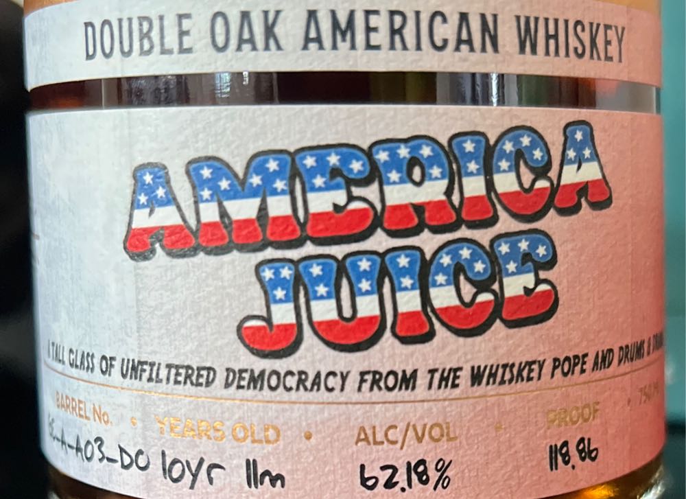 River Roots American Whiskey Double Oak - River Roots Barrel  Co (750 mL) alcohol collectible [Barcode 860012807130] - Main Image 2