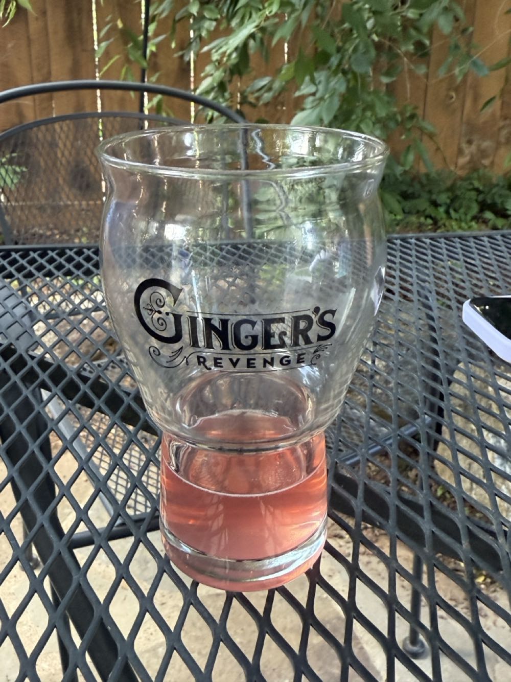 Ginger’s Revenge Cranberry Herb - Ginger’s Revenge Brewery, Asheville alcohol collectible - Main Image 2