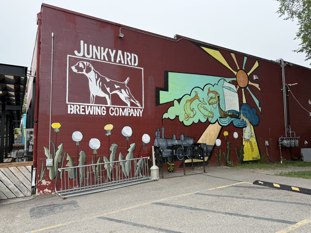 Junkyard Grandpa Bill’s Pils - Junkyard Brewing Company, Moorhead alcohol collectible - Main Image 2
