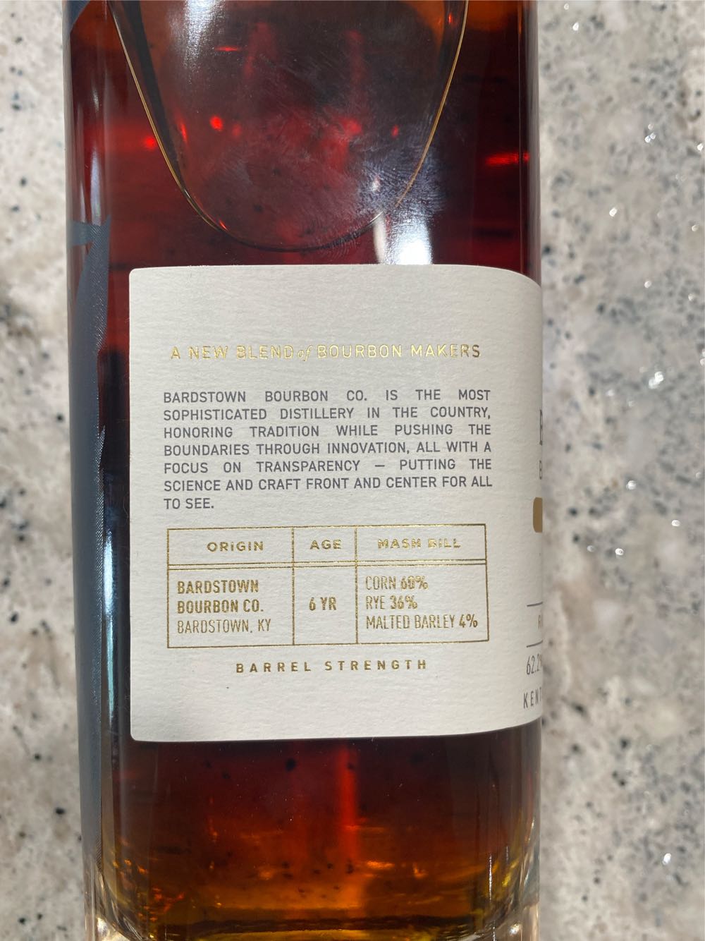 The Cask Collective NOVA WC Bardstown Bourbon Company Single Barrel - Bardstown Bourbon Company (750 mL) alcohol collectible [Barcode 857552008431] - Main Image 2