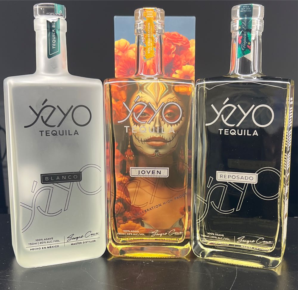 Yeyo Tequila Sol Celebration Joven Of Day The Dead 750ml High Proof Dia De Los Muertos  alcohol collectible [Barcode 198168002643] - Main Image 4