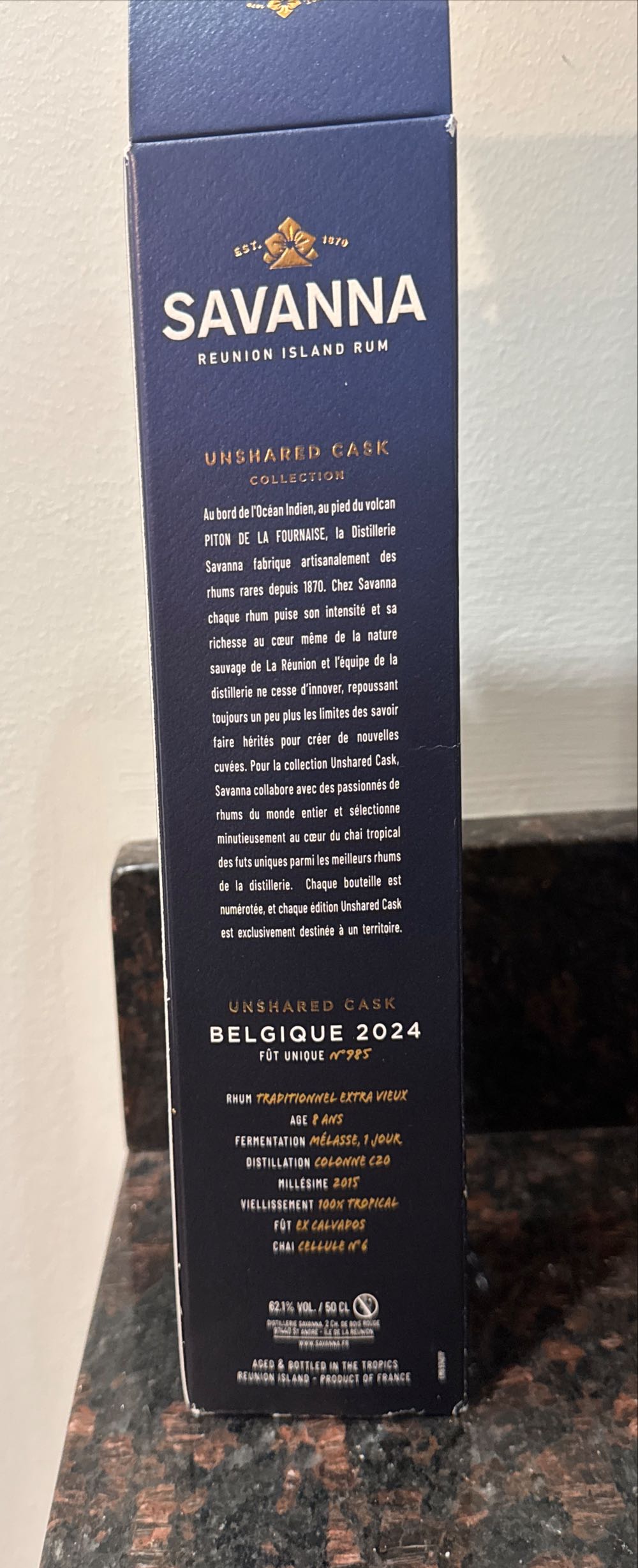 Unshared Cask Belgique 2024 - Savanna alcohol collectible - Main Image 3