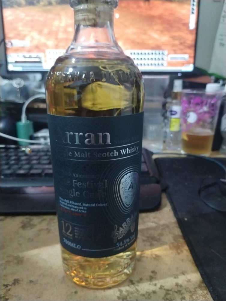 Arran The Festival Single Cask - Isle of Arran (700 mL) alcohol collectible - Main Image 2