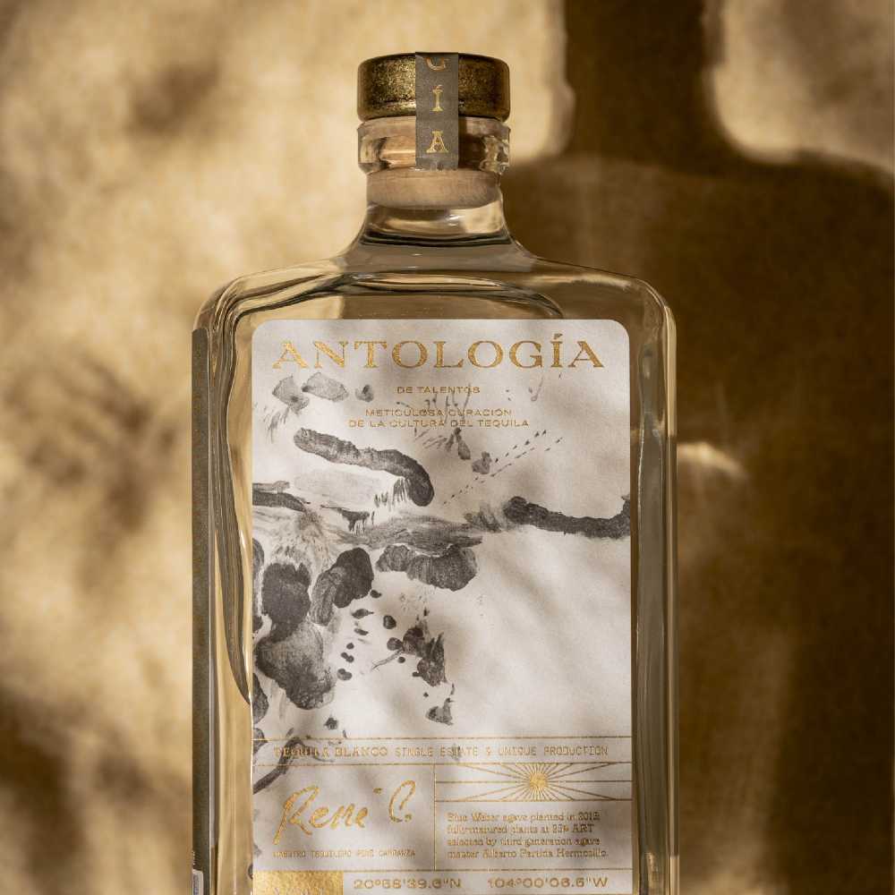 Antología - Blanco - NOM 1599 (750 mL) alcohol collectible - Main Image 3