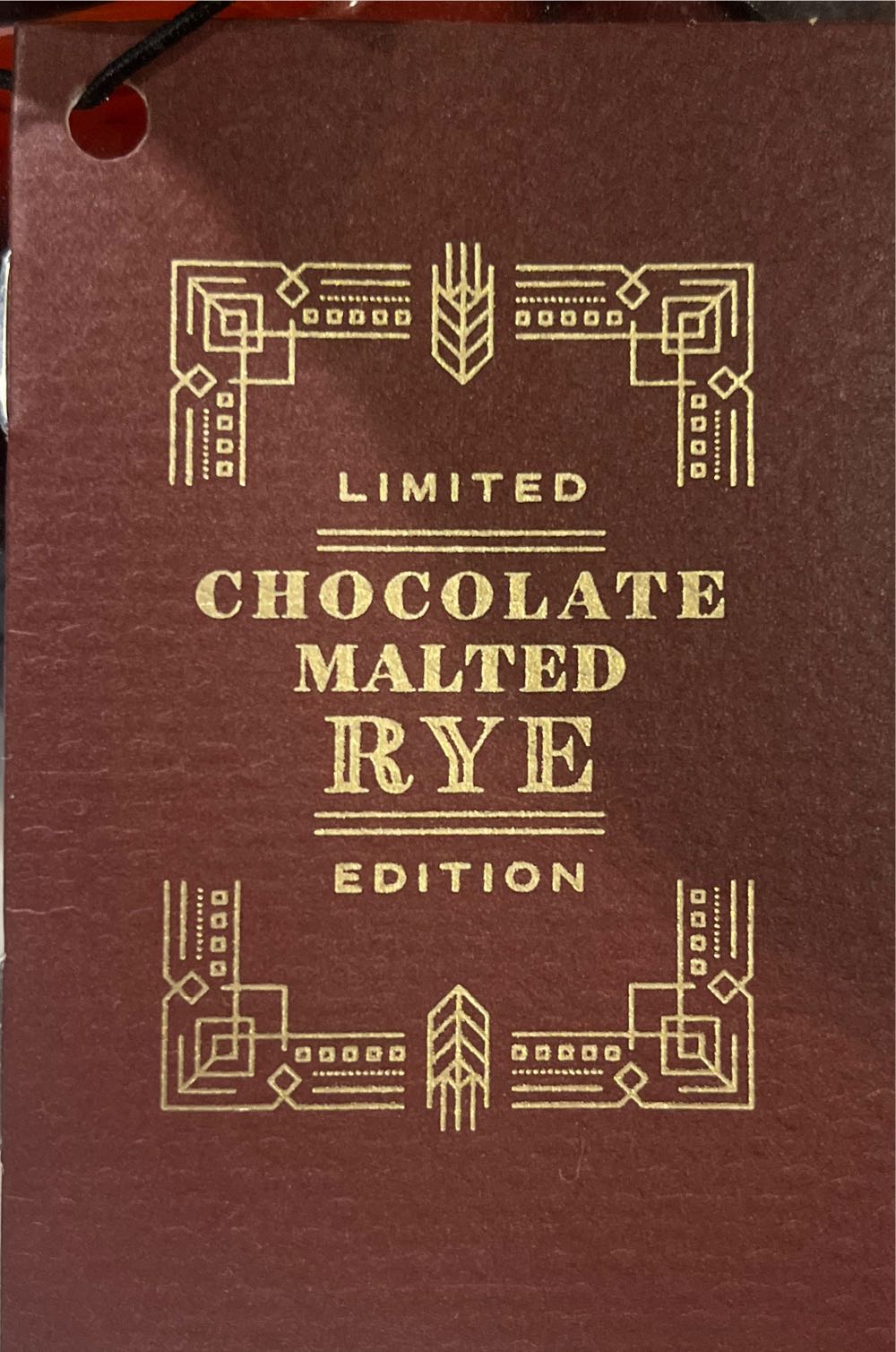 Whisky Woodford Reserve Chocolate Malted Rye Bourbon Collection Master’s 07l  alcohol collectible [Barcode 5099873014424] - Main Image 2