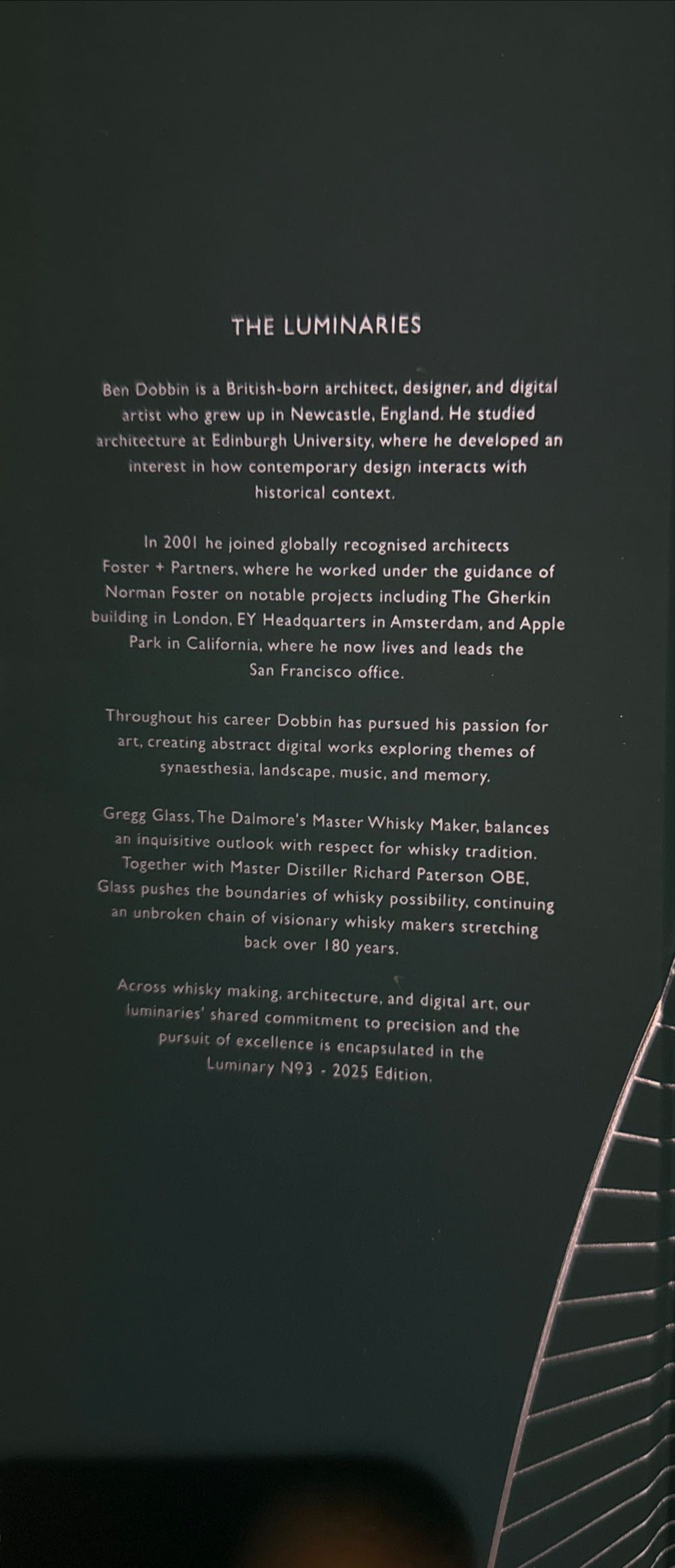 Dalmore Luminary No.3.  17 Yr Old - Dalmore Distillery (700 mL) alcohol collectible [Barcode 5013967021778] - Main Image 4