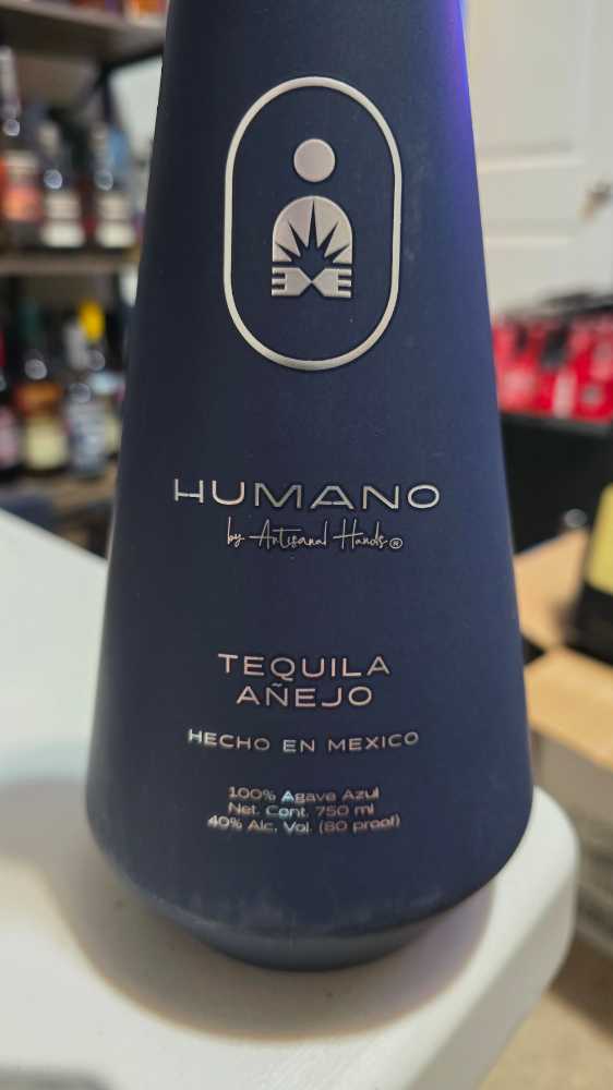 Humano Tequila Añejo - Destileria La Experiencia SA de CV (750 mL) alcohol collectible [Barcode 783970186515] - Main Image 2
