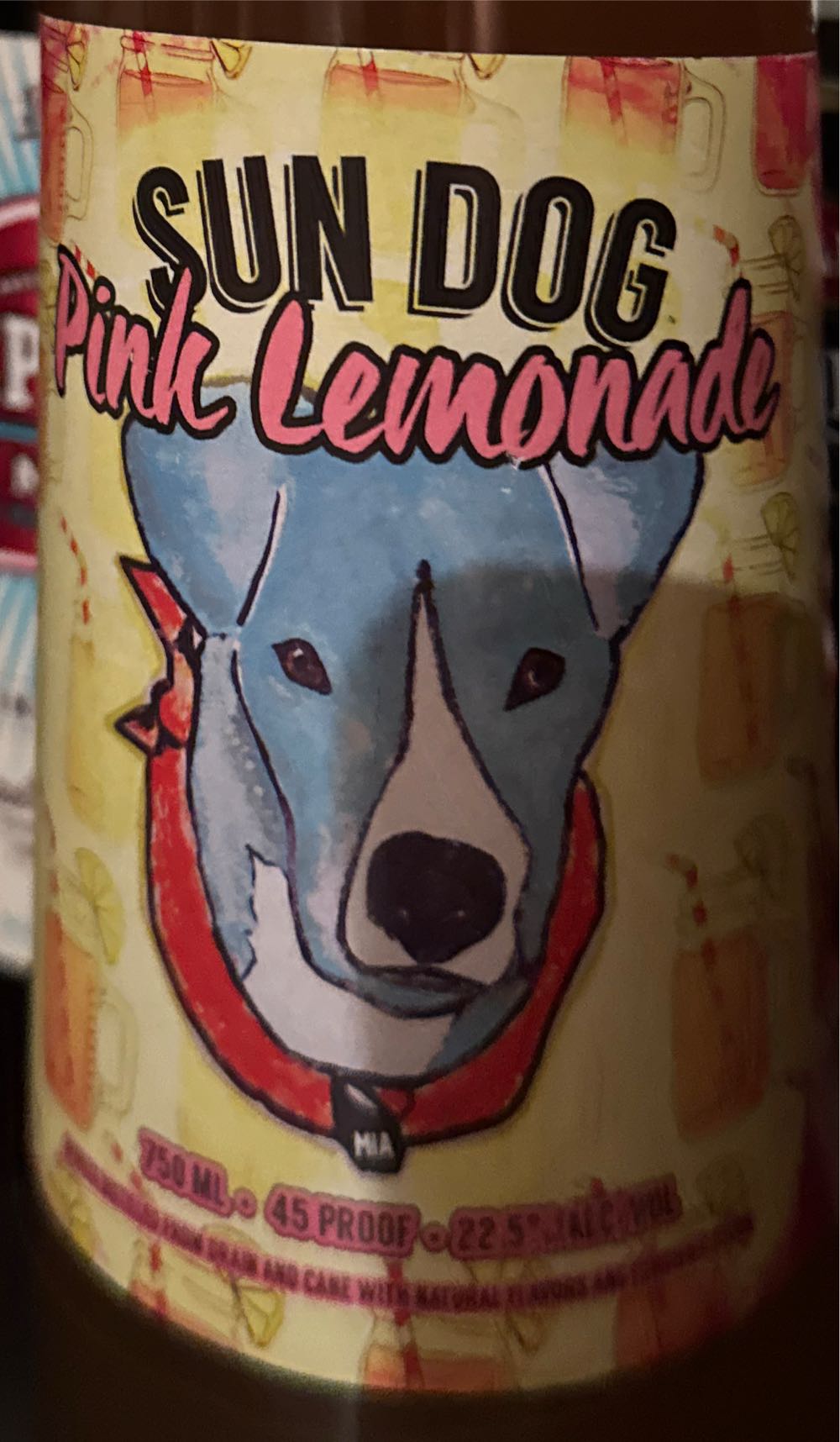 Sun Dog Pink Lemonade  alcohol collectible [Barcode 850296006060] - Main Image 3