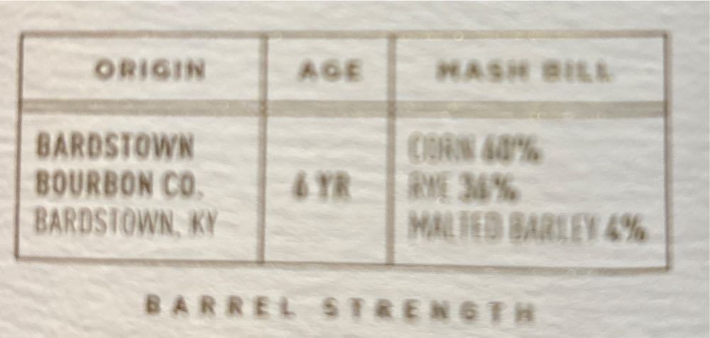 Bardstown The House Pour - 10 - Bardstown Bourbon Company (750 mL) alcohol collectible [Barcode 857552008431] - Main Image 2