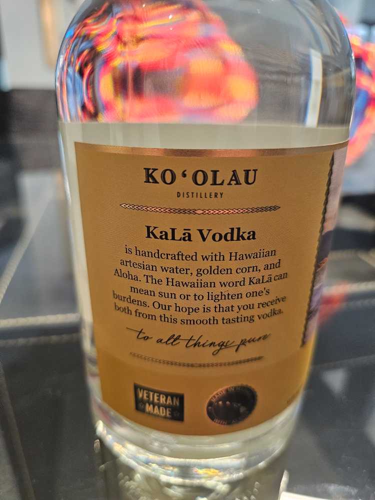 Kalā - Ko ’ olau Distillery (750 mL) alcohol collectible - Main Image 2
