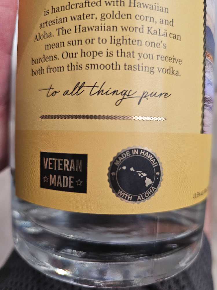 Kalā - Ko ’ olau Distillery (750 mL) alcohol collectible - Main Image 4