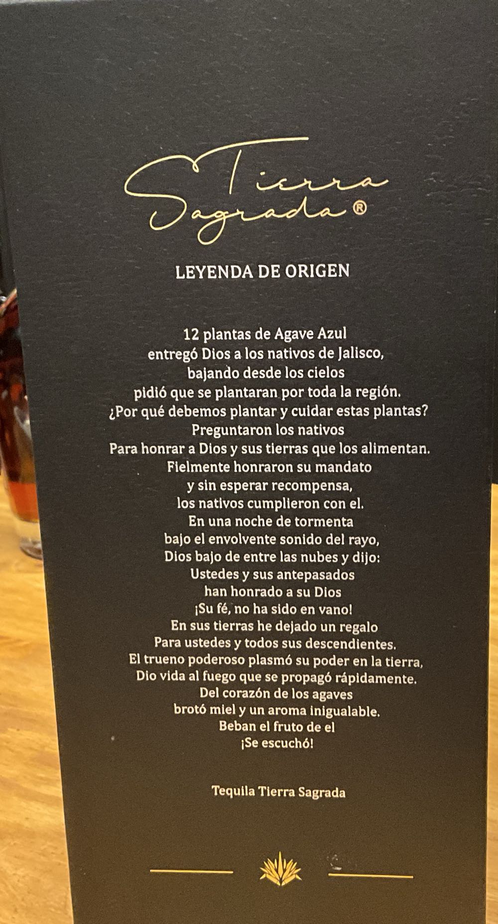 Tierra Sagrada Tequila Plata 100% Agave - Casa Tequilera De Arandas, S.A. de C.V. (750 mL) alcohol collectible [Barcode 4500166234531] - Main Image 4