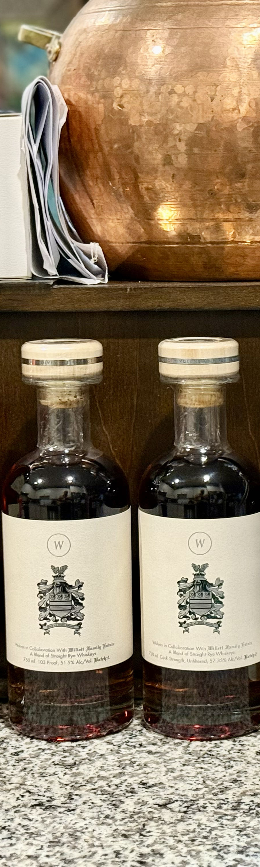 Willett X Wolves X Willett 10 Year Straight Rye Whiskey 750ml 10yr Bottle Pre Order Sheet1 - Willett Distillery, Bardstown, KY (750 mL) alcohol collectible [Barcode 860010593462] - Main Image 2