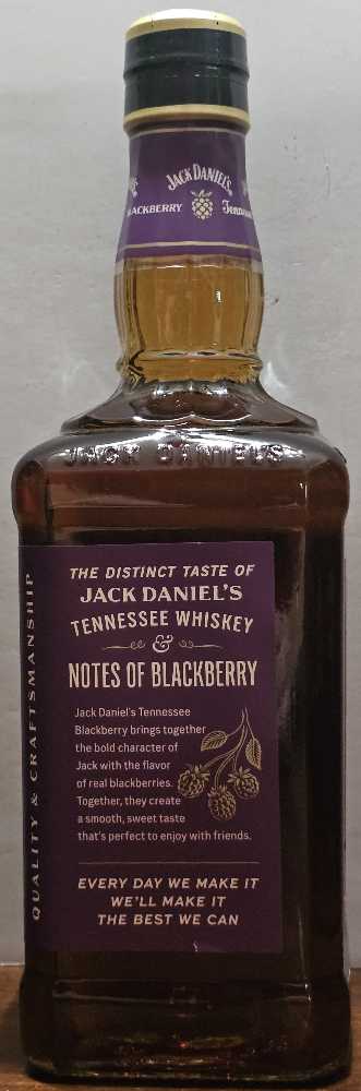Jack Daniel’s Tennessee Blackberry - Jack Daniel‘s Distillery (750 mL) alcohol collectible [Barcode 082184008737] - Main Image 2