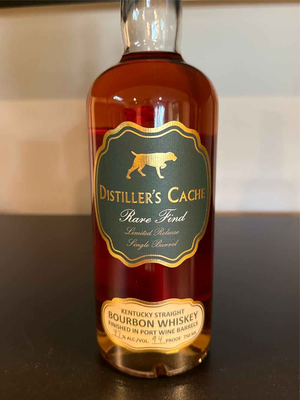 Distiller’s Cache Rare Find Limited Release Single Barrel - Ugly Dog Distillery L.L.C. (750 mL) alcohol collectible [Barcode 718910033161] - Main Image 2